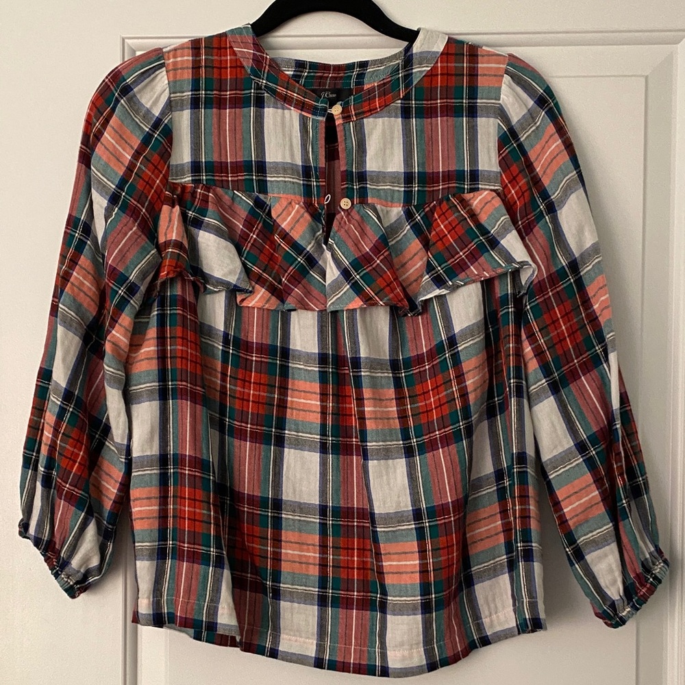 J. Crew  Plaid Shirt